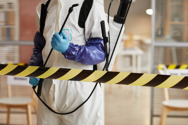 Professional Trauma Scene Cleanup technician working in West Wareham, MA